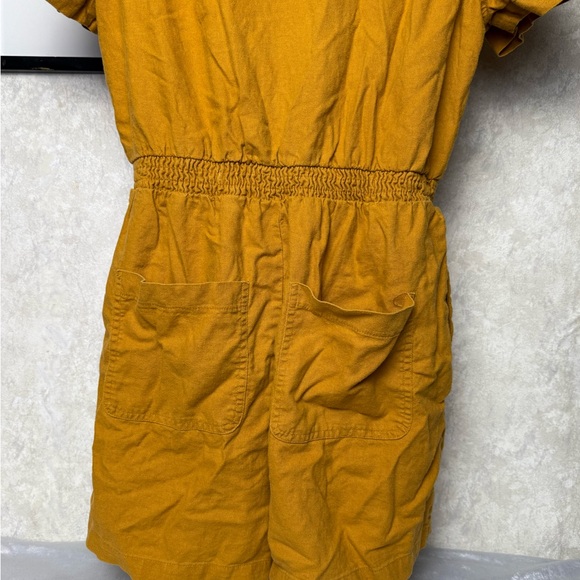 Universal Thread Mustard Button-Up Dress - Picture 8 of 16